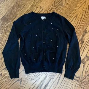 The Children’s Place black cardigan in size 10/12